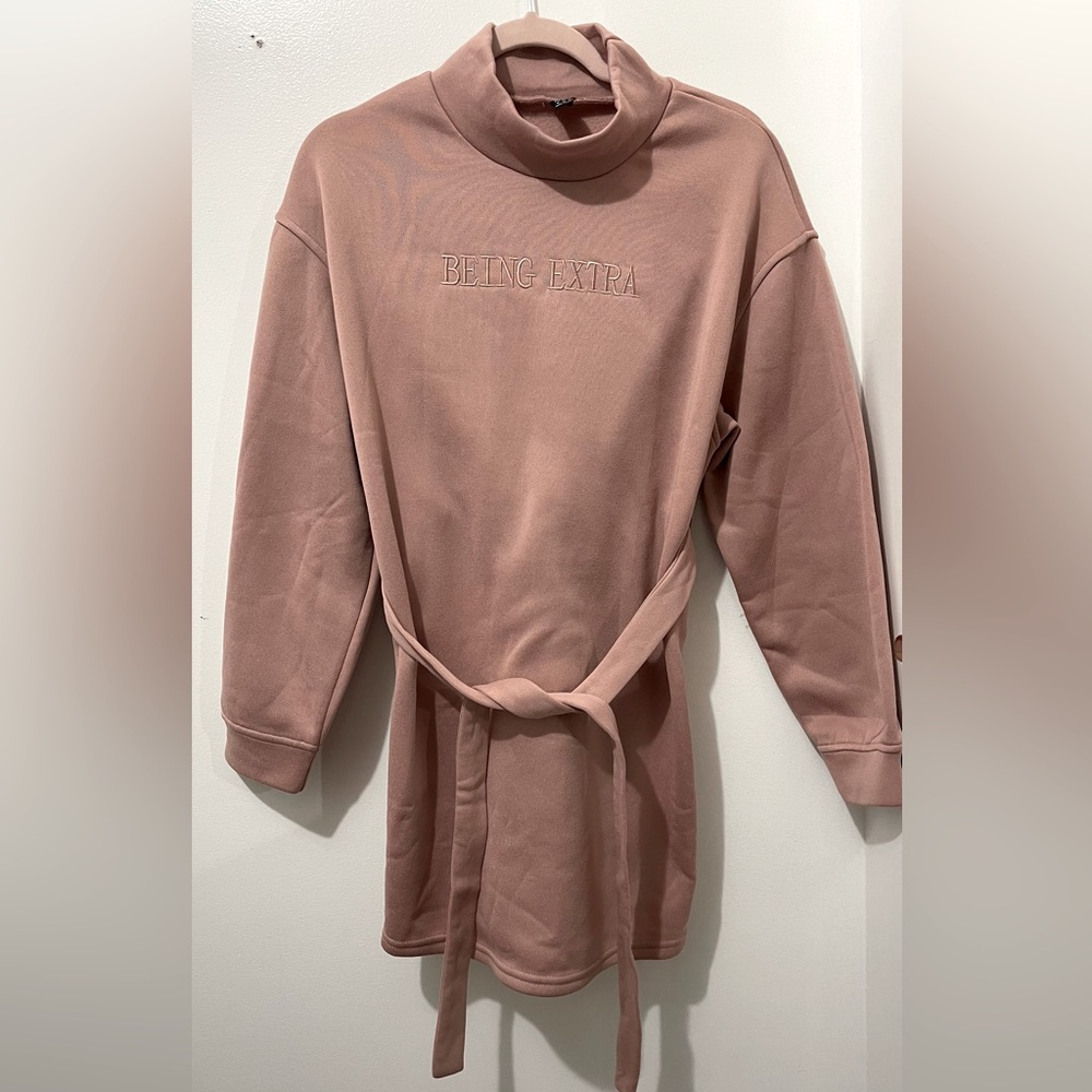 Rose gold dress